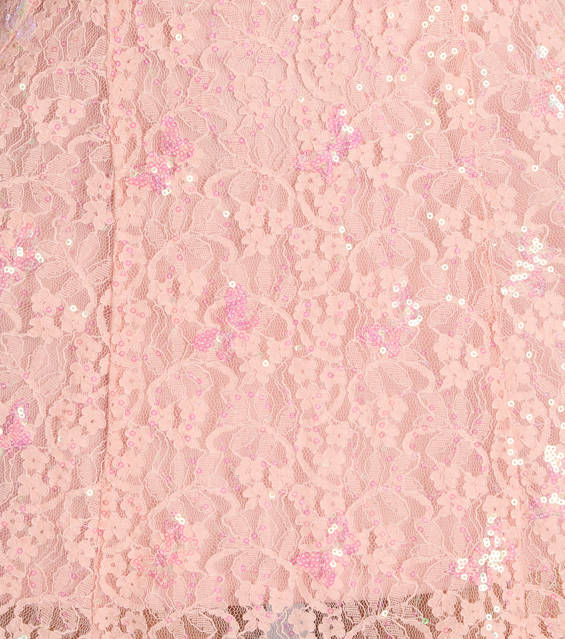 Whimsical Sparkle Butterfly Sequin Lace-Up Skater Dress