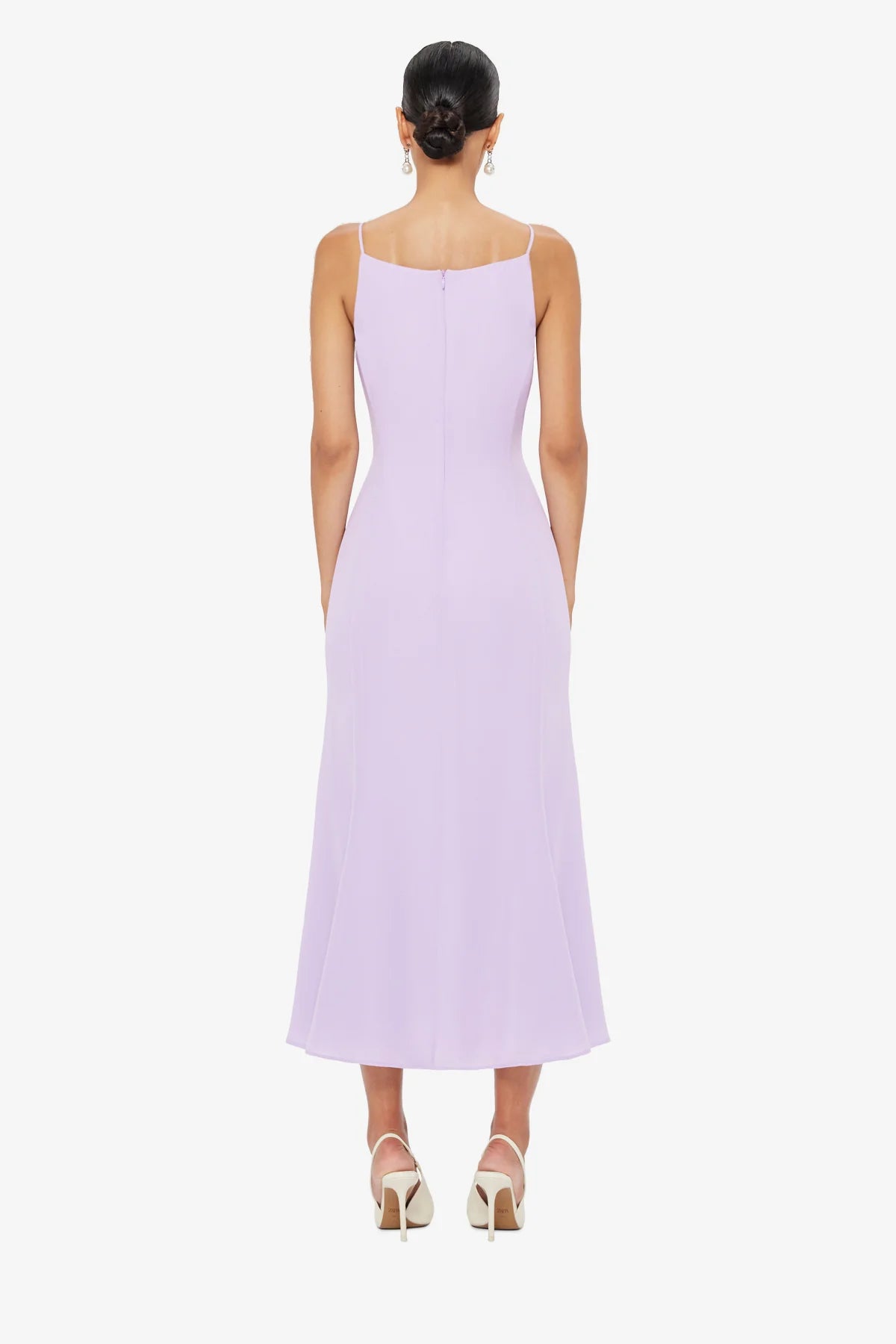 Regina Midi Dress - Lilac