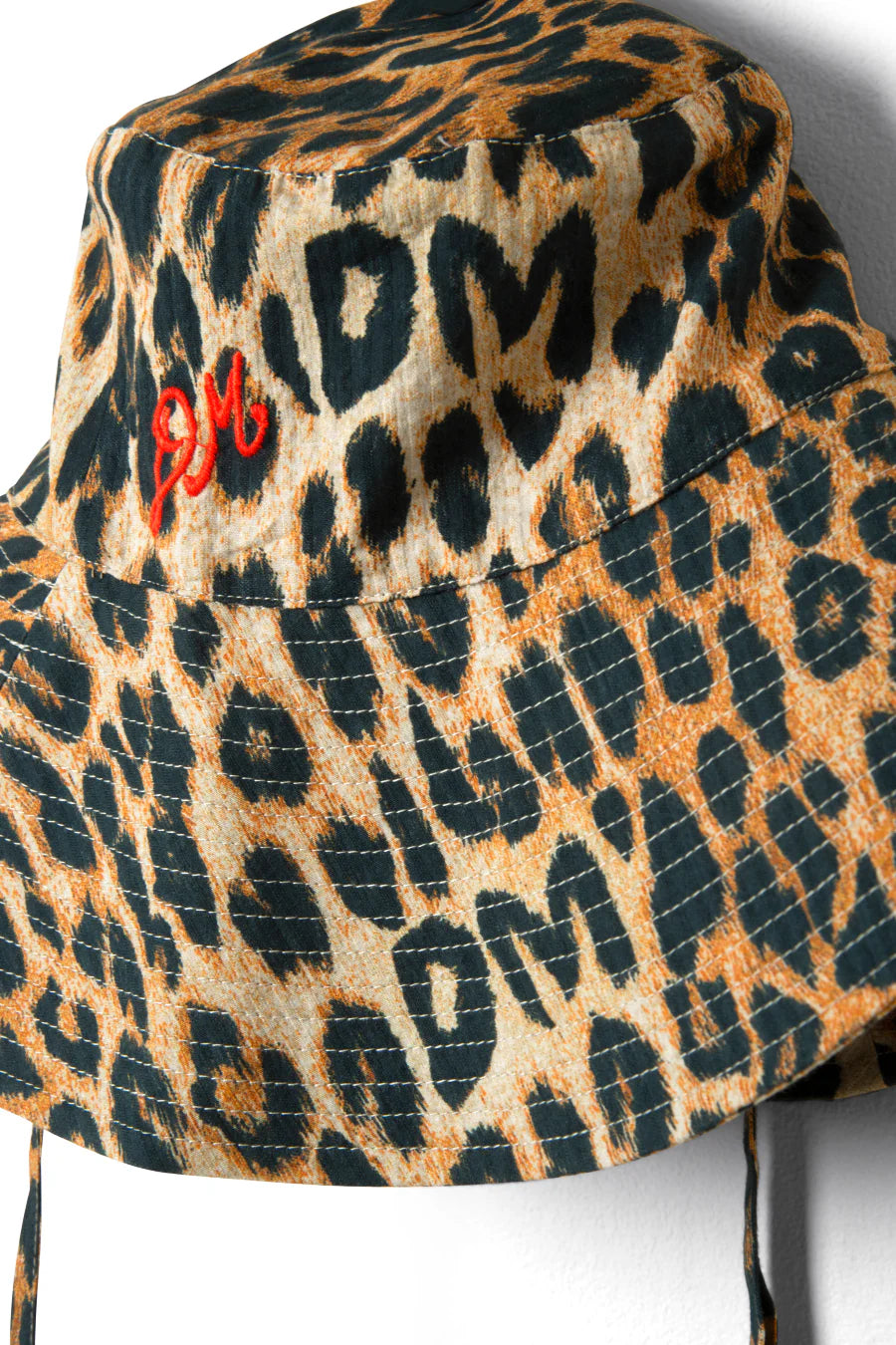 leopard print sunhat
